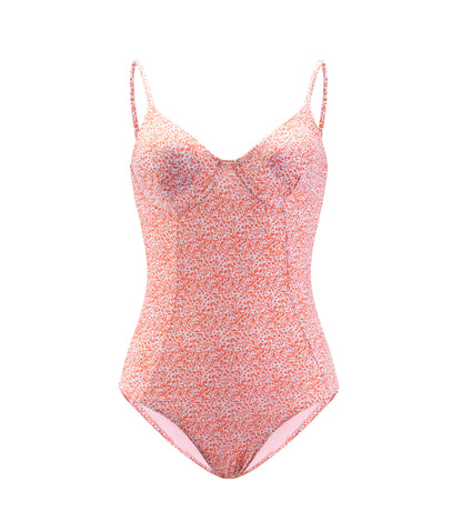 Salt & Sun Pink Floral One Piece Swimsuit